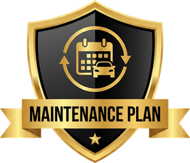 Car maintenance plan badge