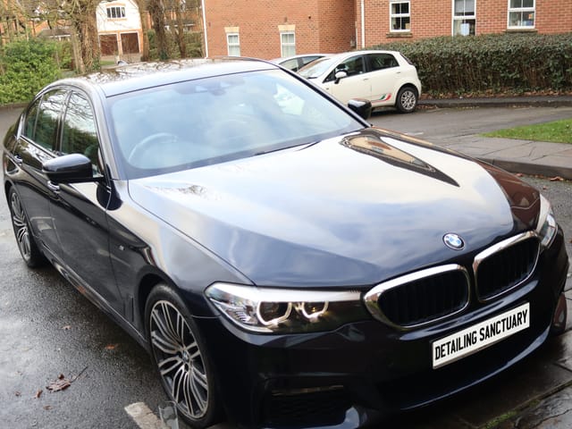 BMW 5 Series after a Make Over - where valeting ends and detailing begins