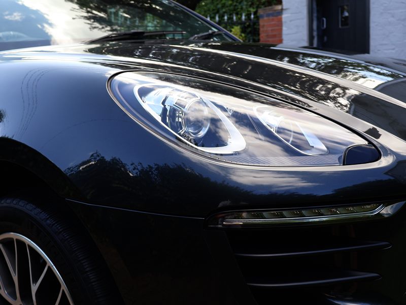 Headlight restored, polished and sealed