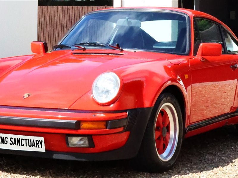 Older Porsche paintwork cleaned and decontaminated